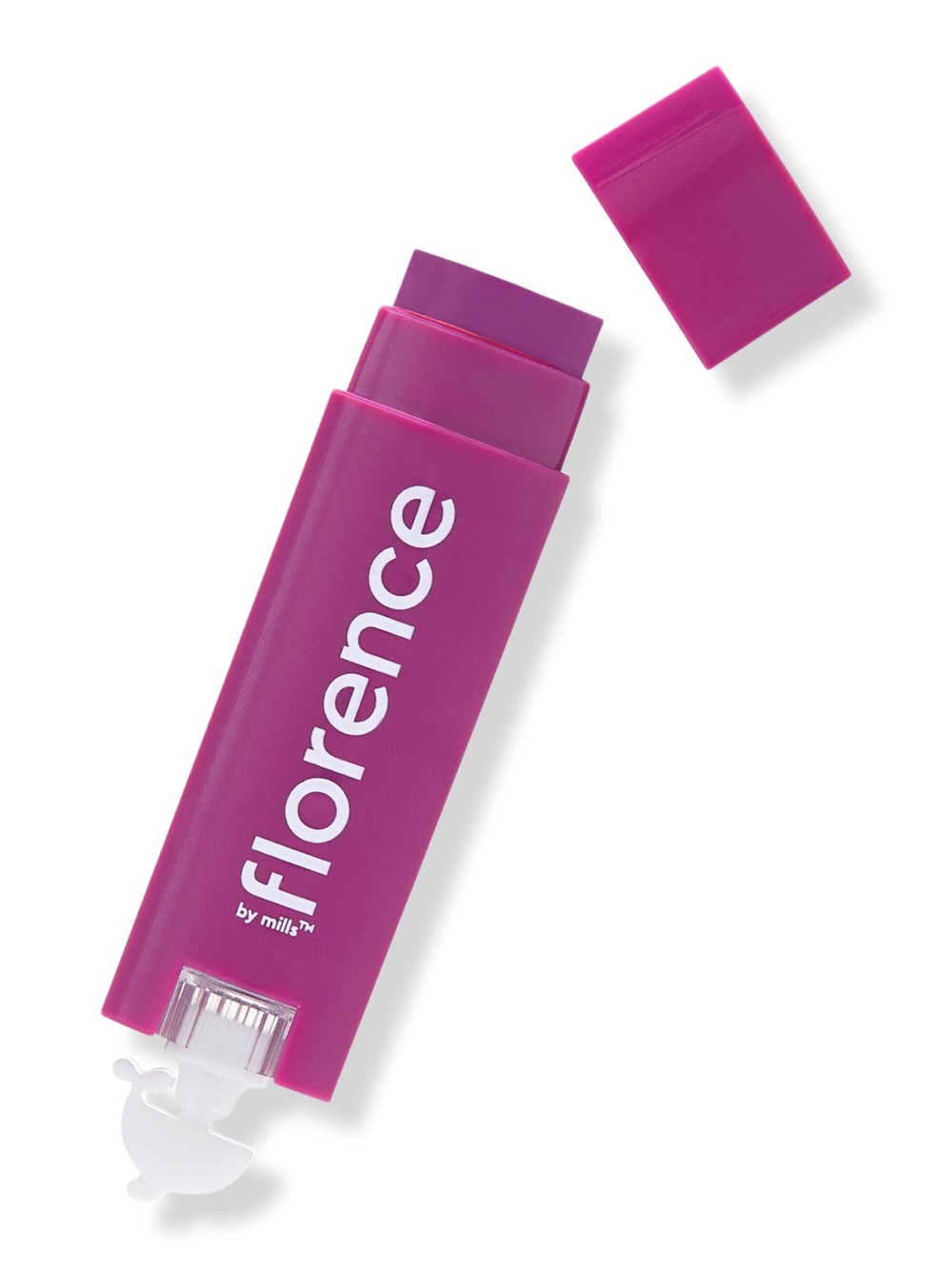 Florence by Mills Pink Oh Whale! Tinted Lip Balm - Plum & Aรงaรญ NIB
